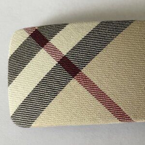 BURBERRY Hair BARRETTE in Classic, Iconic, Burberry Archive Beige Plaid LOGO